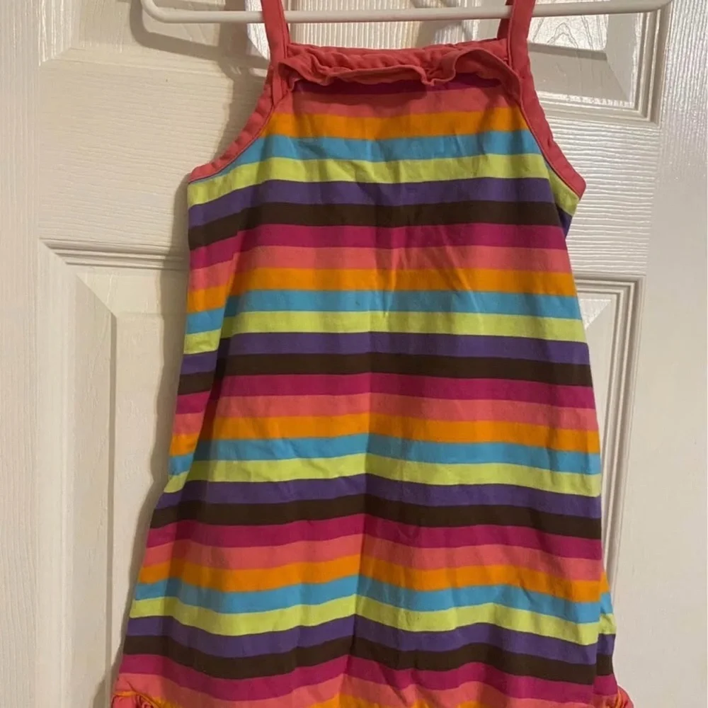 Hanna Andersson Striped Ruffle Sundress